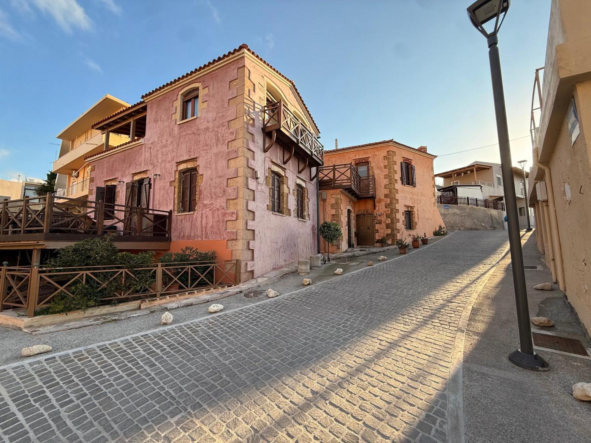 Aristokosmos Chrissi Akti Chania Exterior foto
