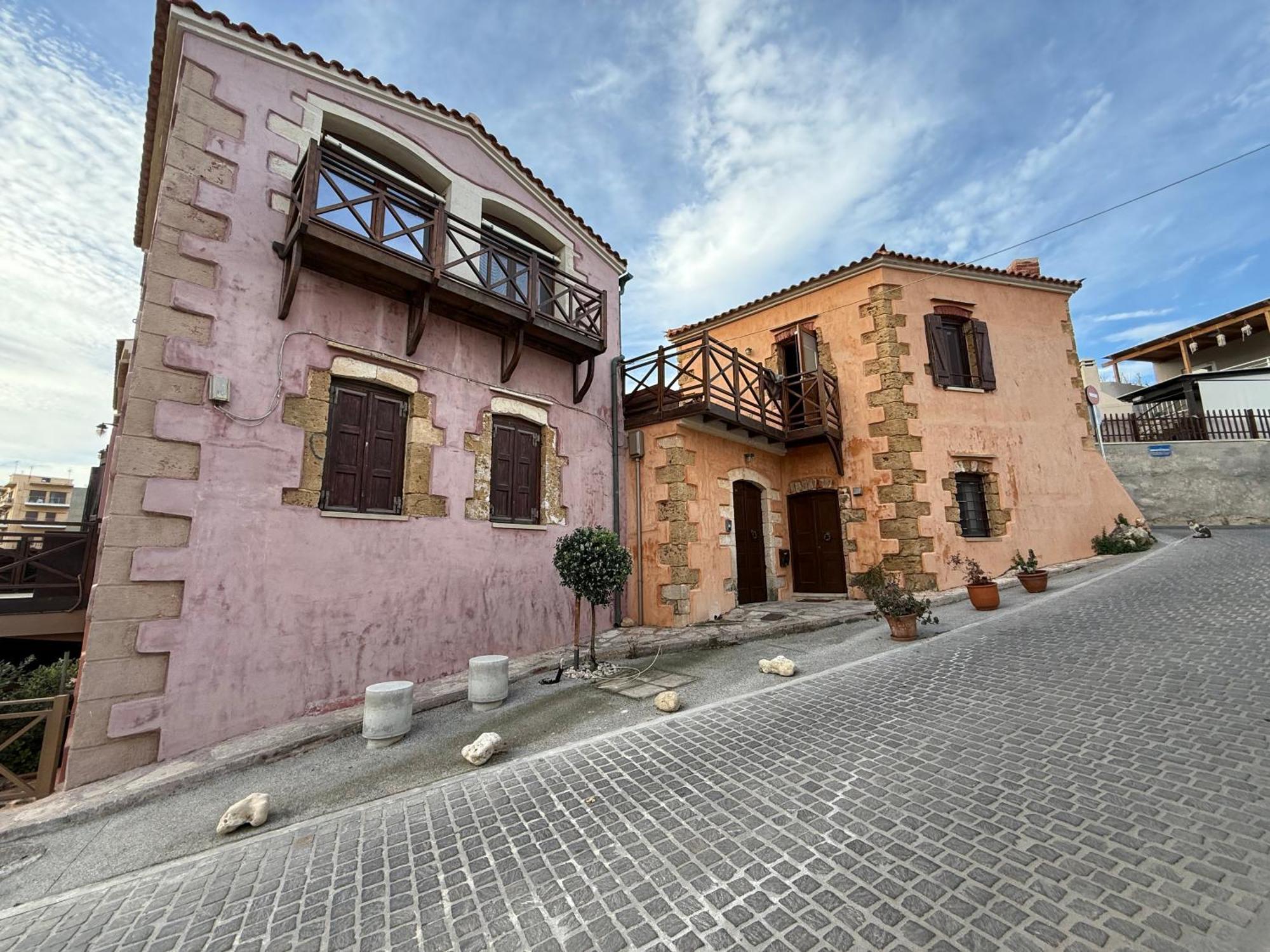 Aristokosmos Chrissi Akti Chania Exterior foto